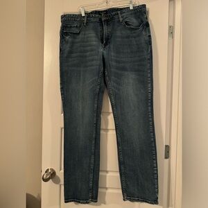 Flag and Anthem Men’s relaxed fit jeans.